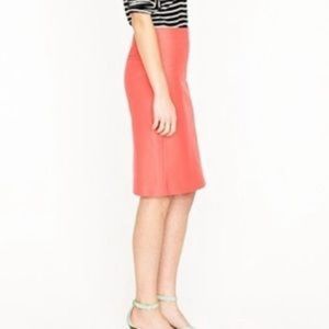 J.Crew No. 2 Pencil Skirt Neon Rose Size 00